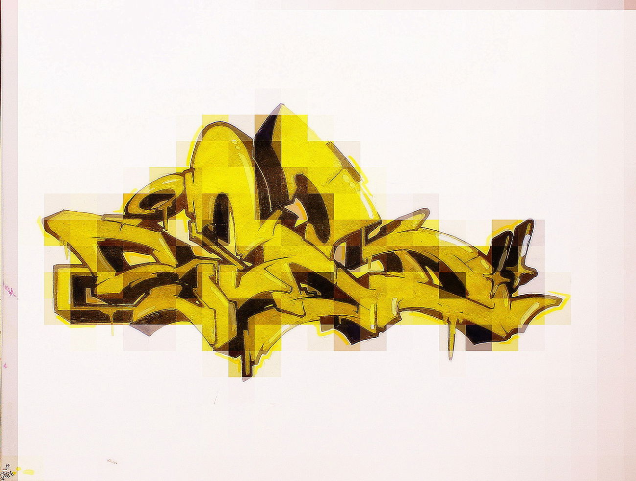 Graffiti Sketch - Photo by Tisot (2016)