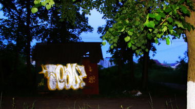 Graffiti Bombing - Photo by Tisot (2016)