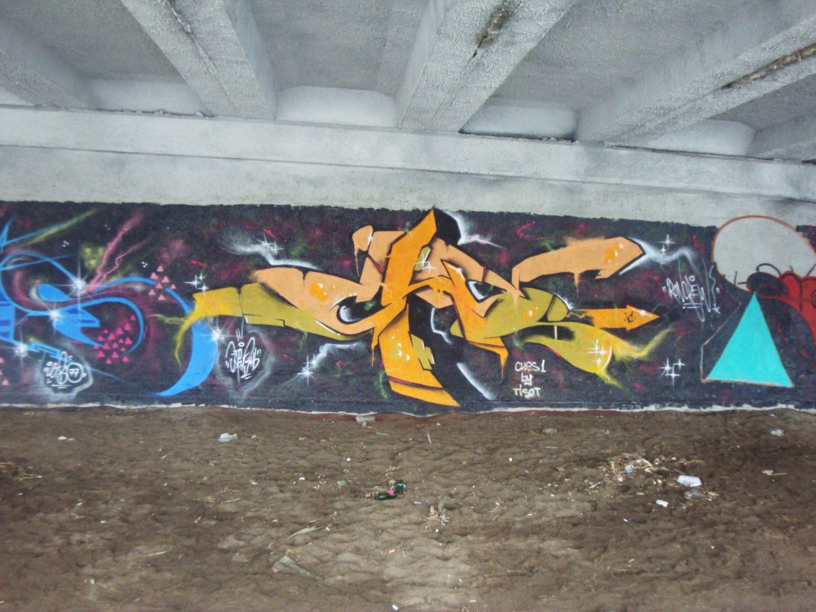 Graffiti Wall - Photo by Tisot (2012)