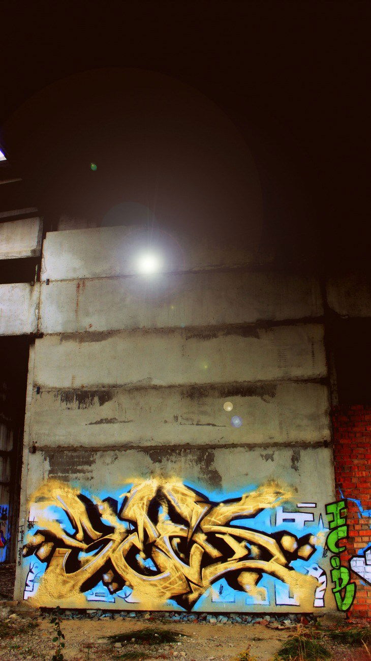 Graffiti Wall - Photo by Tisot (2015)