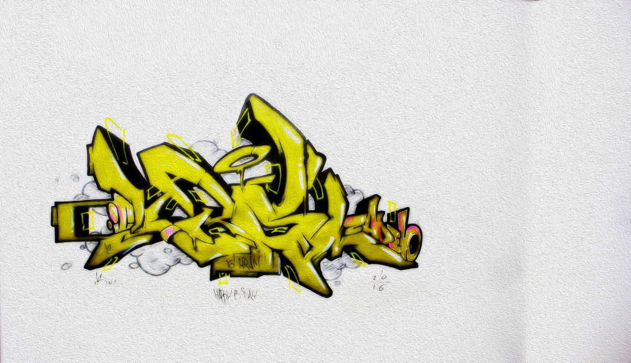 Graffiti Sketch - Photo by Tisot (2016)