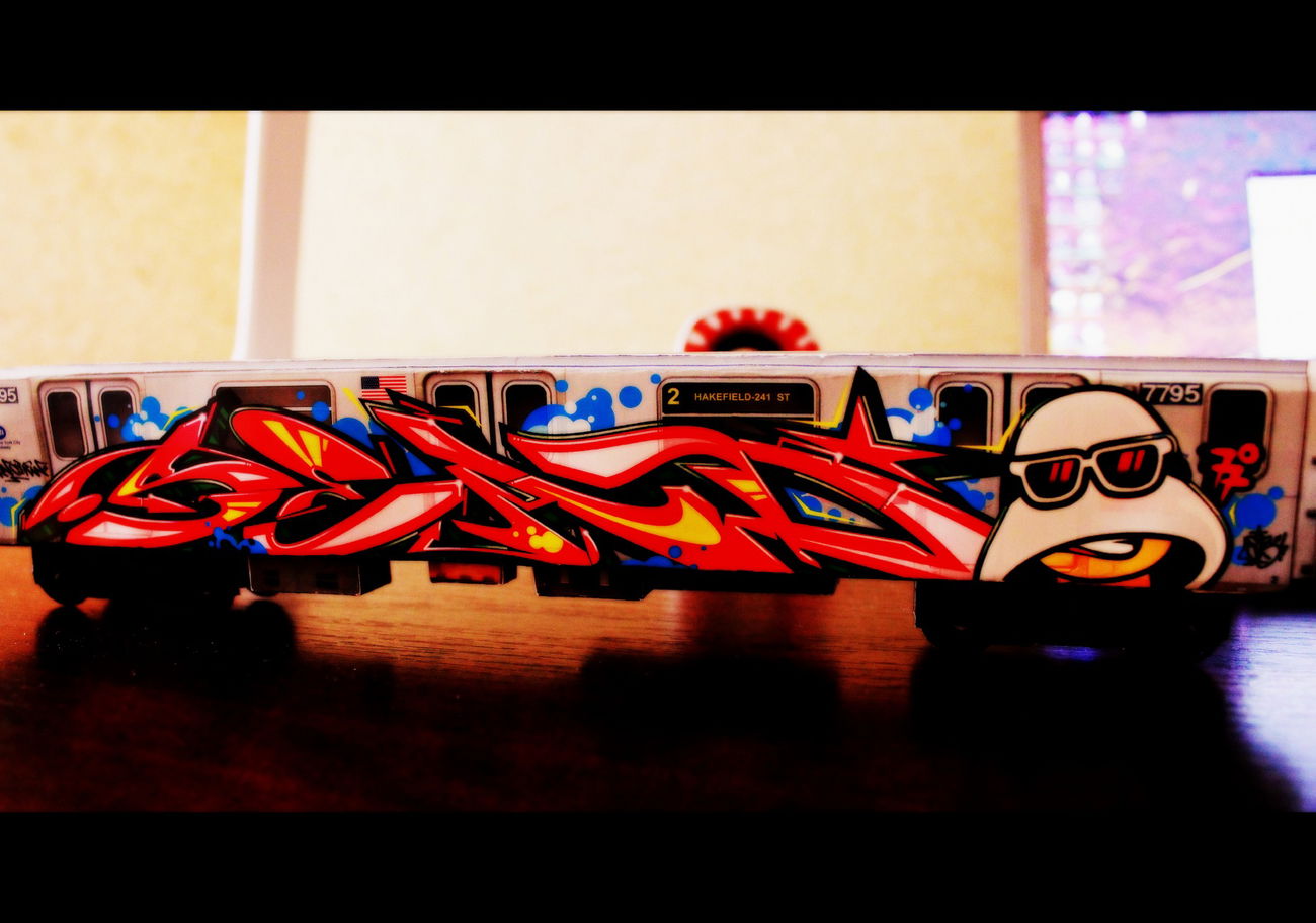 Graffiti Artwork - Photo by Tisot (2016)