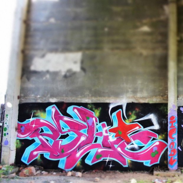 Graffiti Wall in Baranovichi - Photo by Tisot (2014)