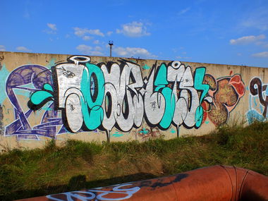 Graffiti Bombing - Photo by Tisot (2016)