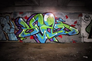Graffiti Wall - Photo by Tisot (2014)