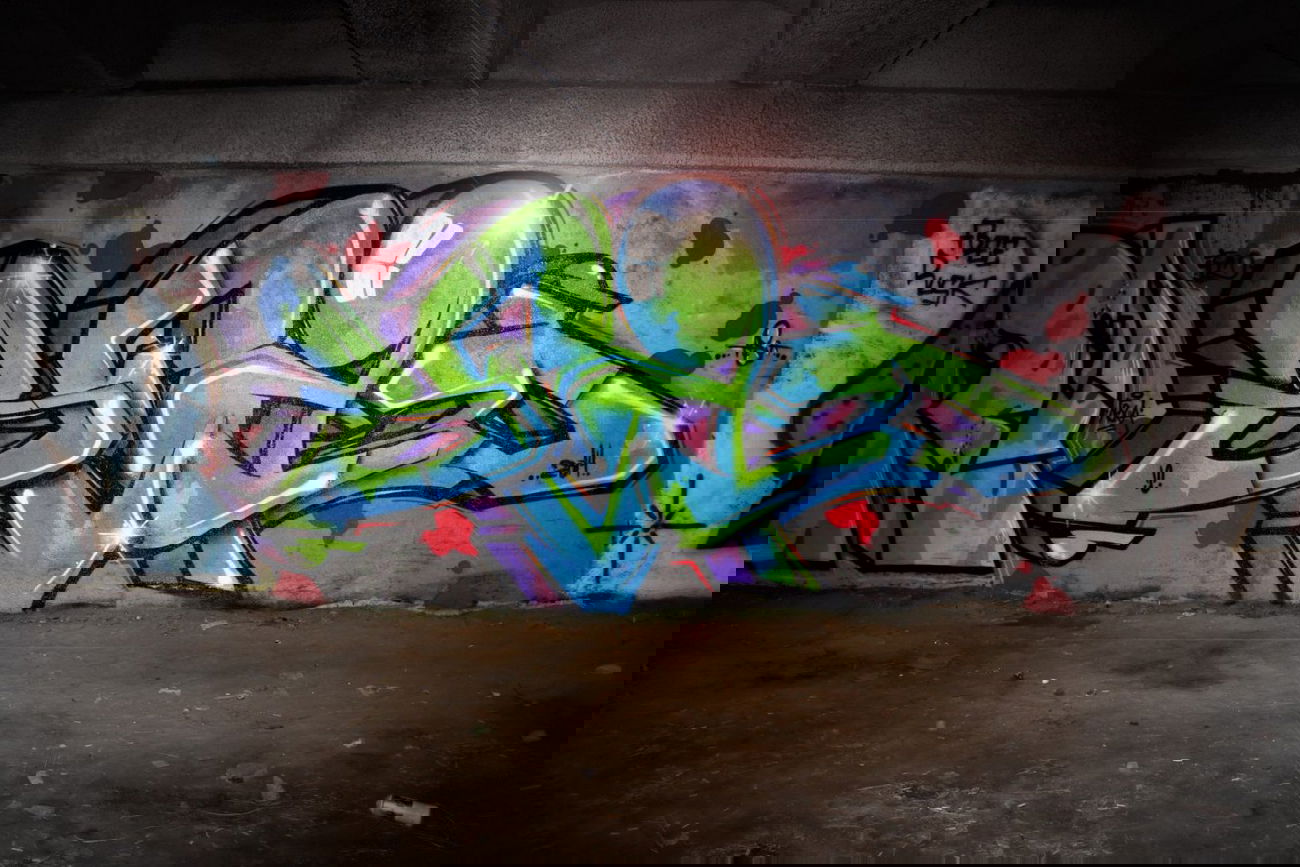 Graffiti Wall - Photo by Tisot (2014)