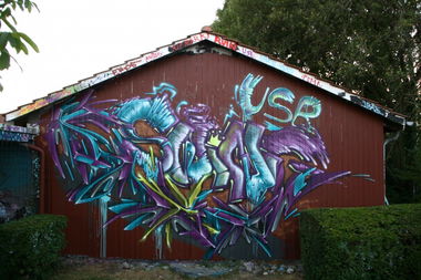 Graffiti Wall in Winterthur - Photo by Tizerteks1 (2012)