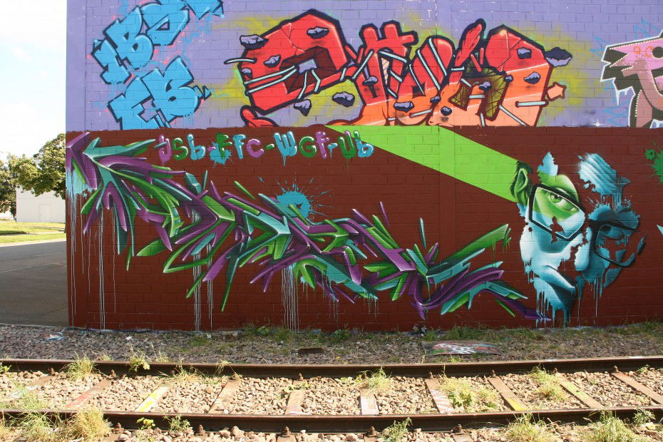 Graffiti Wall in Winterthur - Photo by Tizerteks1 (2012)