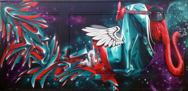 Graffiti Wall in Winterthur - Photo by Tizerteks1 (2013)
