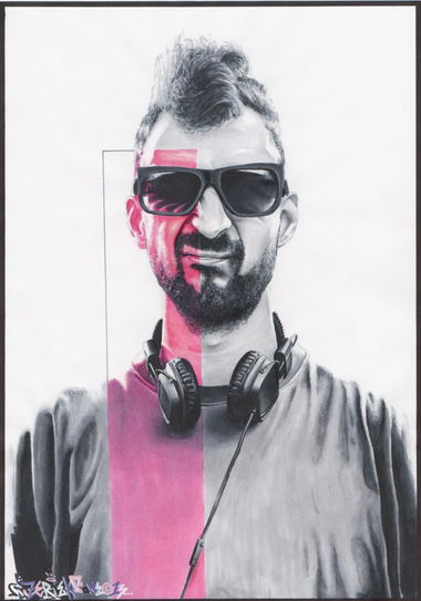 Graffiti Sketch in Schaffhausen - Photo by Tizerteks1 (2013)