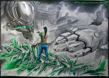 Graffiti Sketch - Photo by Tizerteks1 (2012)