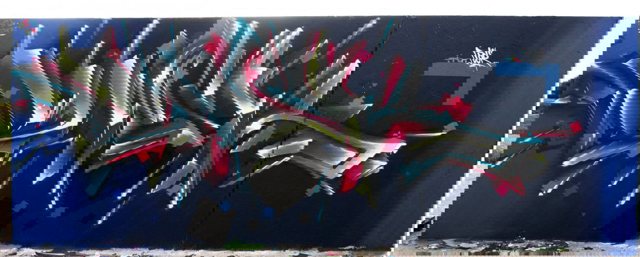 Graffiti Wall in Schaffhausen - Photo by Tizerteks1 (2014)