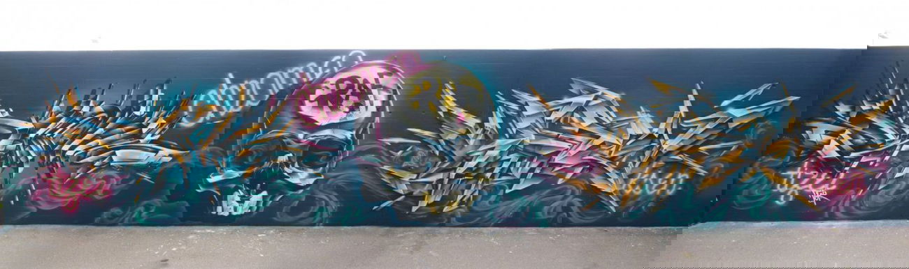 Graffiti Wall in Frauenfeld - Photo by Tizerteks1 (2015)