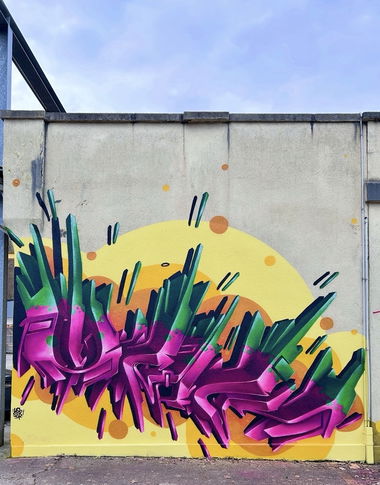 Graffiti Wall in Schaffhausen - Photo by Tizerteks1 (2026)