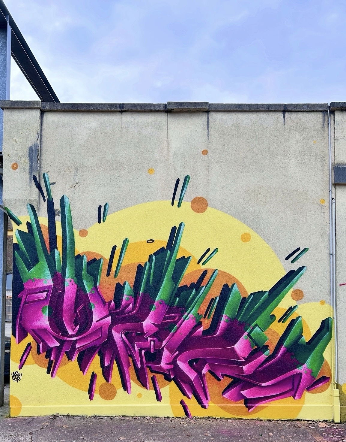Graffiti Wall in Schaffhausen - Photo by Tizerteks1 (2026)