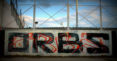 Graffiti Wall in Greece - Photo by TlsoneOrbs - tlsone, orbs (2013)