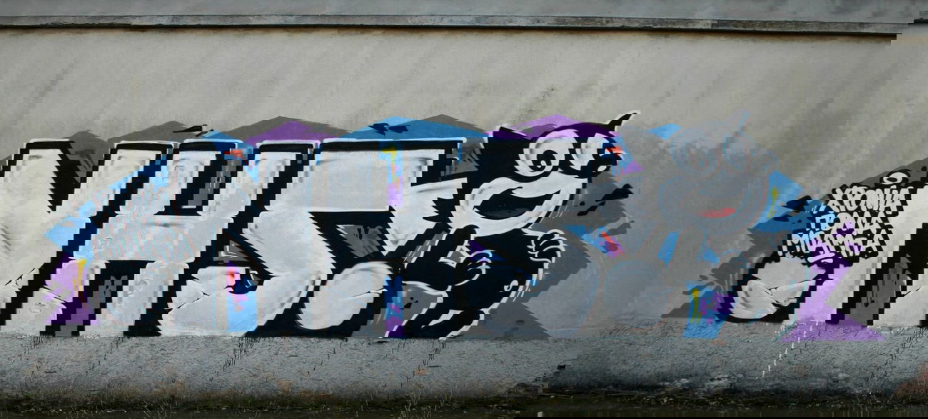 Graffiti Wall - Photo by TlsoneOrbs - tlsone, nhs (2013)