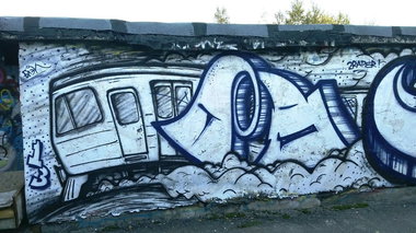 Graffiti Wall - Photo by ToMaTHeBuHoBaT - ors