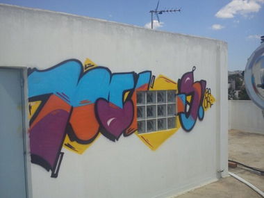 Graffiti Bombing - Photo by ToSaPe (2013)