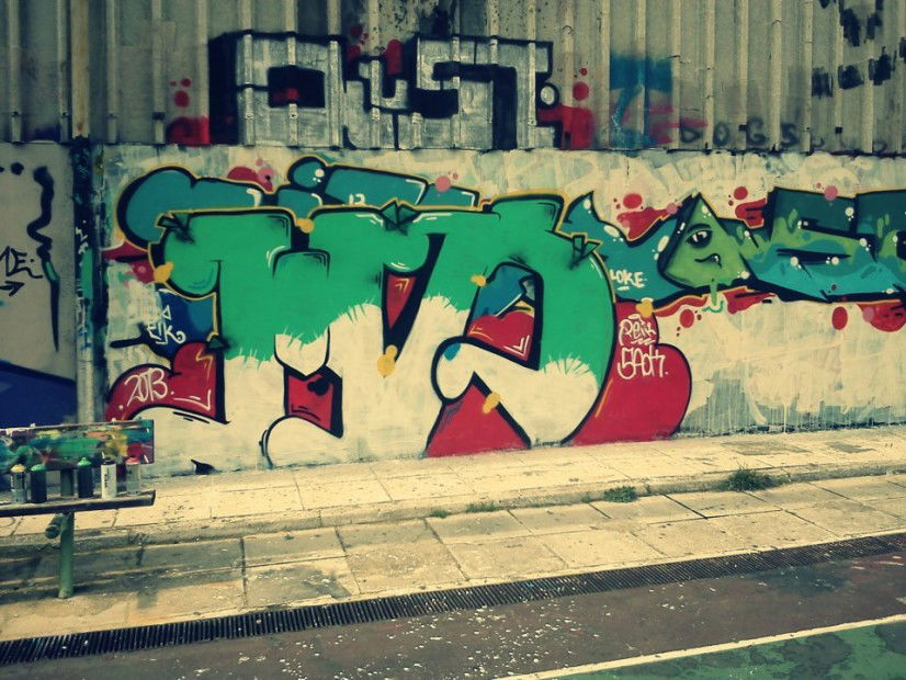 Graffiti Bombing - Photo by ToSaPe