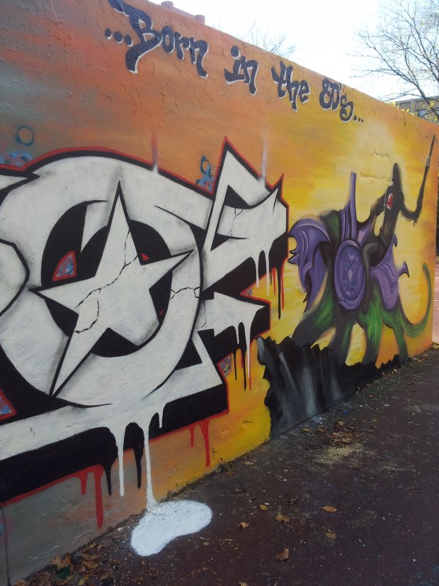 Graffiti Wall in Berlin - Photo by Tobo - Tobo, Tumult7000, Tumult (2013)