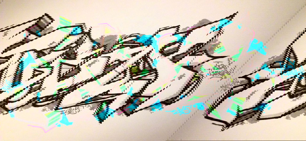 Graffiti Sketch - Photo by TodayCrew - Milos, today, crew (2015)