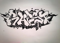 Graffiti Sketch - Photo by TodayCrew - Graffiti, sketch, chest (2014)