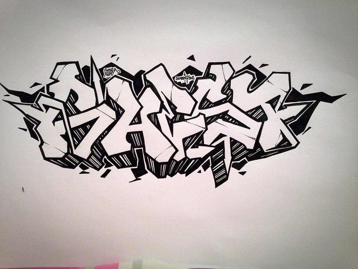 Graffiti Sketch - Photo by TodayCrew - Graffiti, sketch, chest (2014)