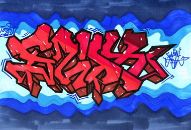 Graffiti Sketch - Photo by TodayCrew - Graffiti, wild, style (2015)