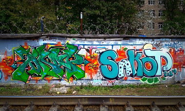 Graffiti Wall - Photo by TodayCrew - Graffiti, bombing, fluxek (2014)