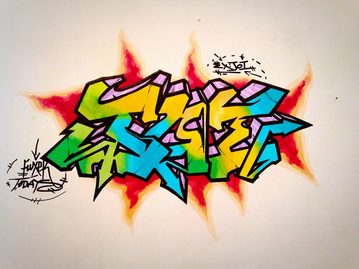 Graffiti Sketch - Photo by TodayCrew - Graffiti, wild, style (2015)