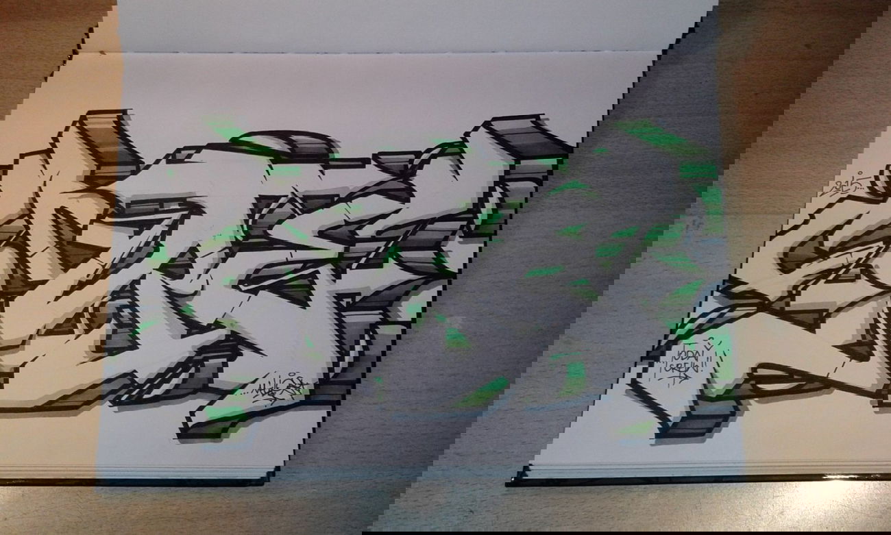 Graffiti Sketch - Photo by TodayCrew - Wild, Style, Today (2014)