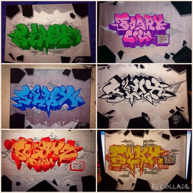 Graffiti Wall - Photo by TodayCrew - Russia, saintp, canvas (2015)