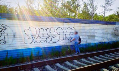 Graffiti Bombing - Photo by TodayCrew - Graffiti, wall, bombing (2014)