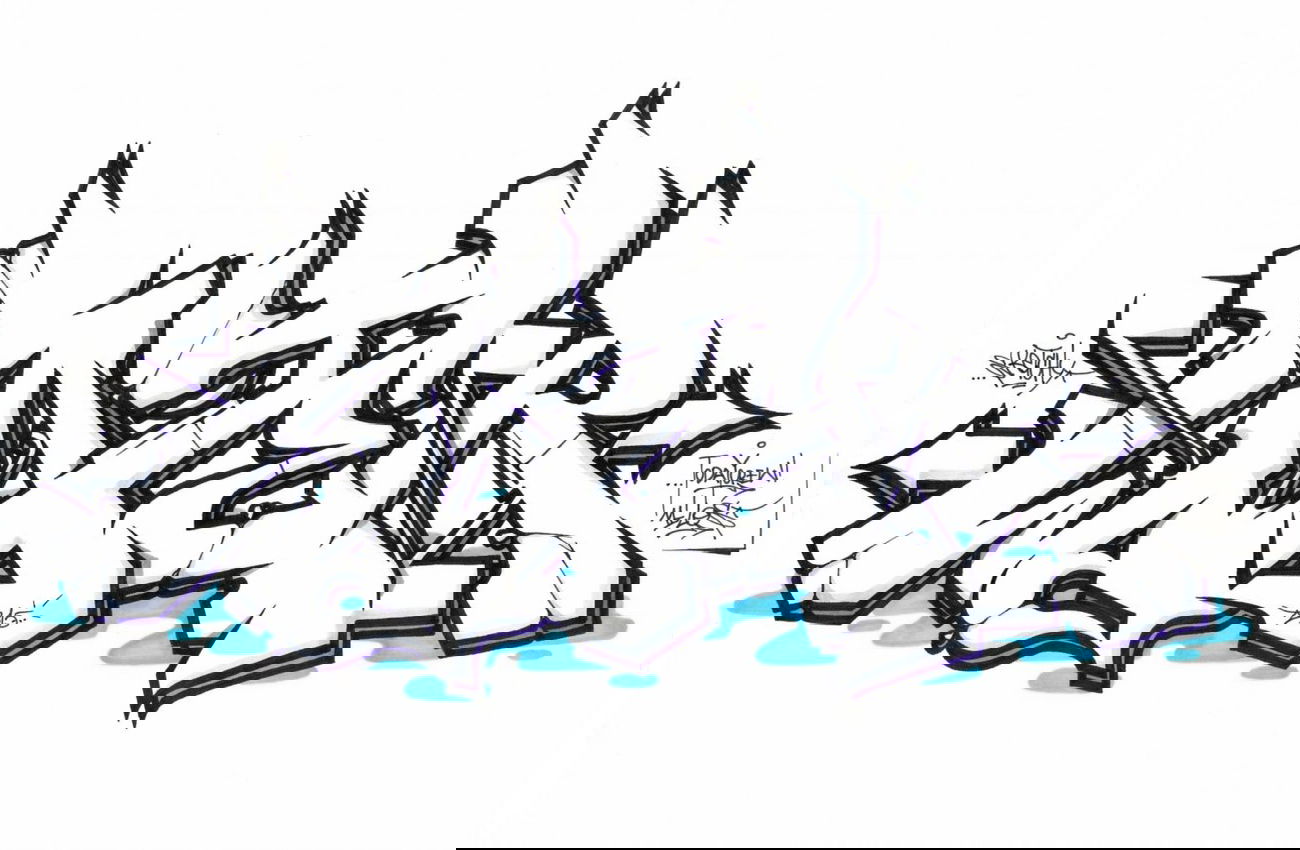 Graffiti Sketch - Photo by TodayCrew - Graffiti, sketch, battle