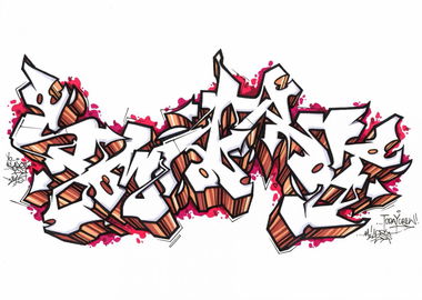 Graffiti Sketch - Photo by TodayCrew - Graffiti, sketch, battle (2015)