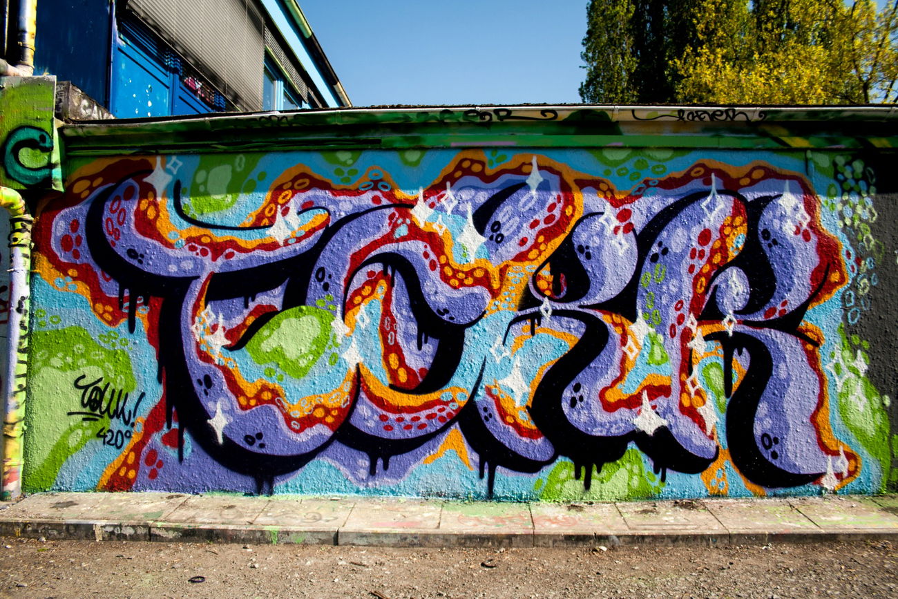 Graffiti Wall - Photo by Tokk