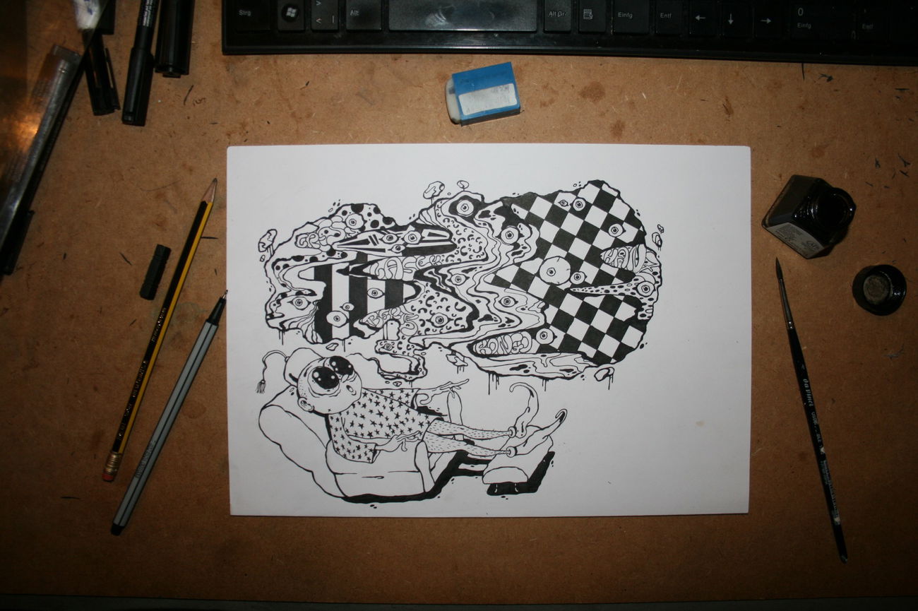 Graffiti Sketch - Photo by Tokk