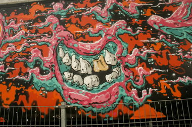 Graffiti Train - Photo by Tokk