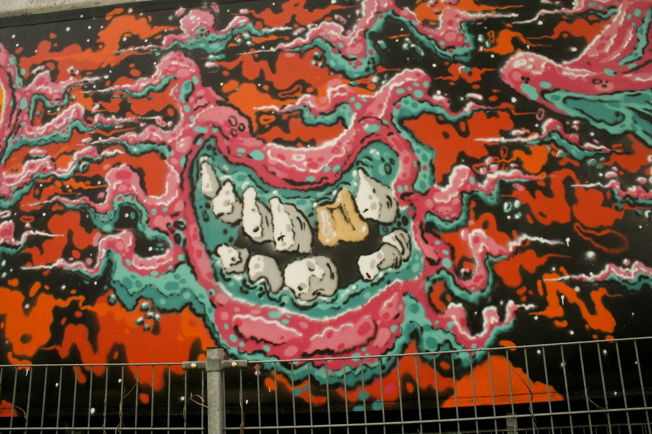 Graffiti Train - Photo by Tokk