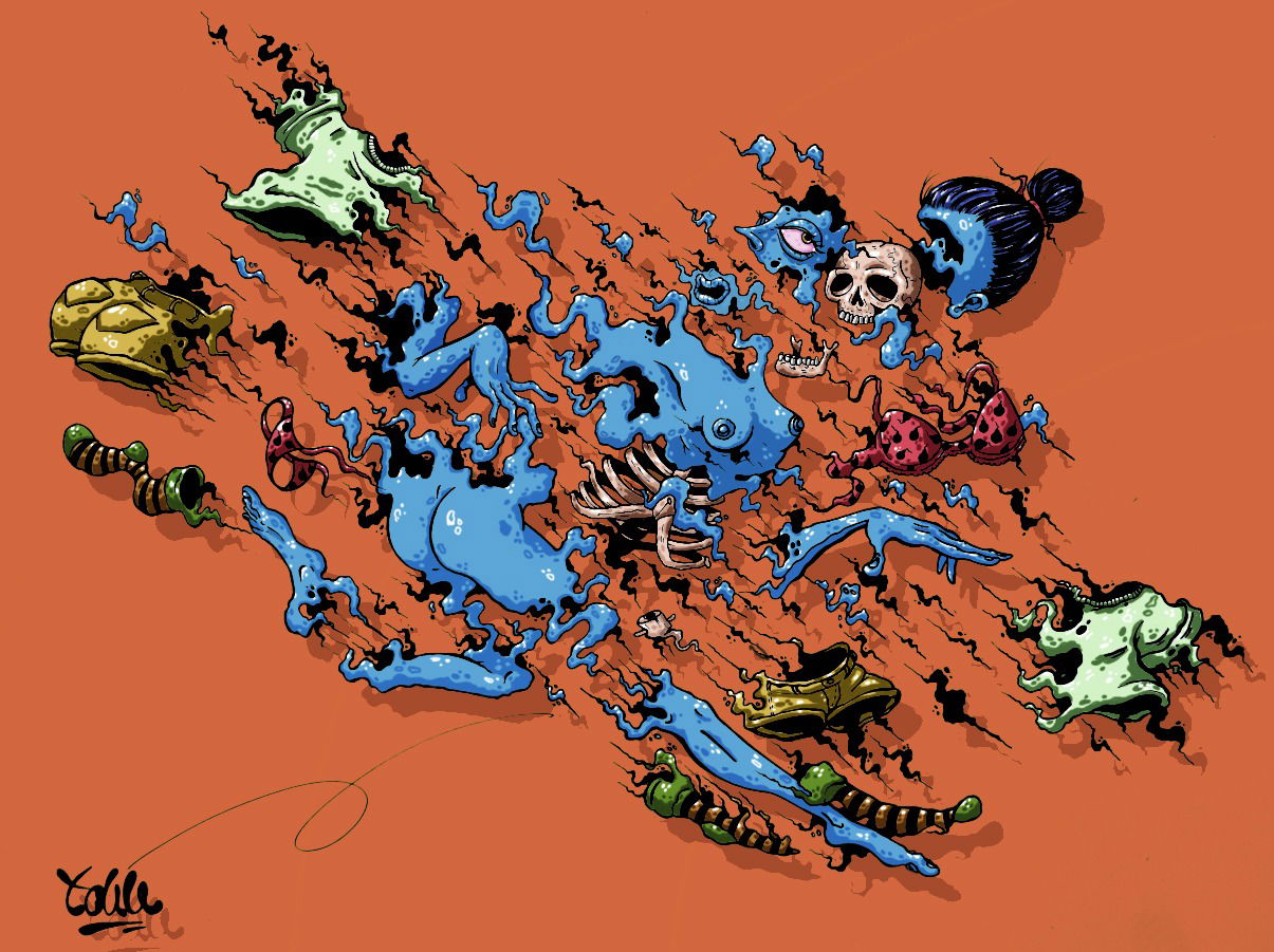 Graffiti Sketch - Photo by Tokk