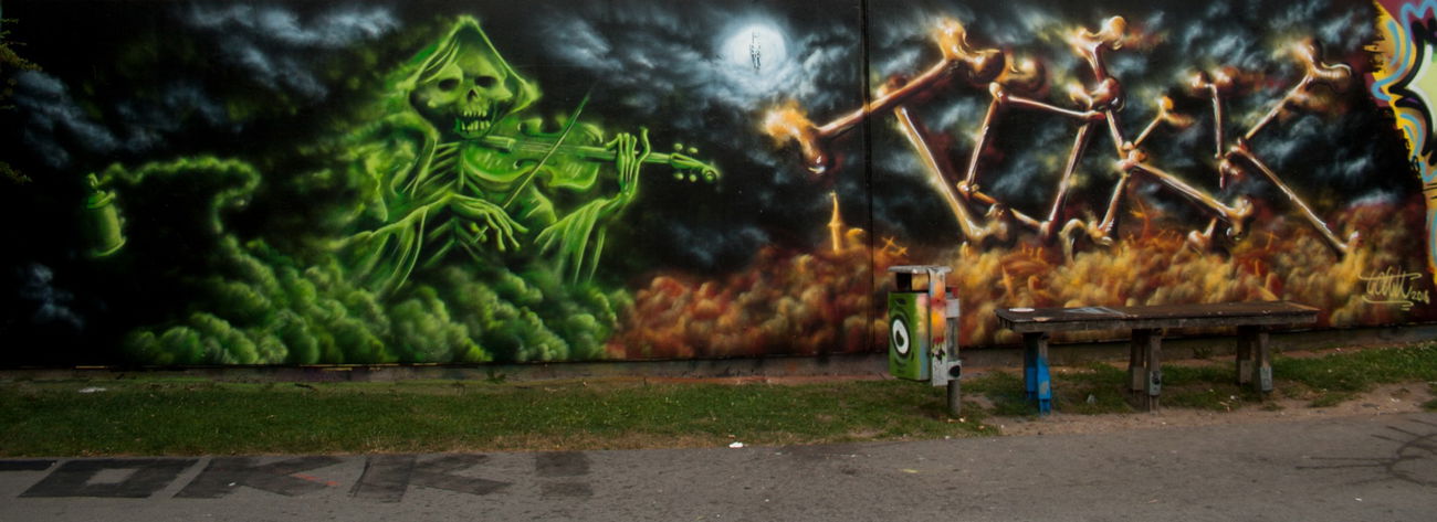 Graffiti Wall - Photo by Tokk