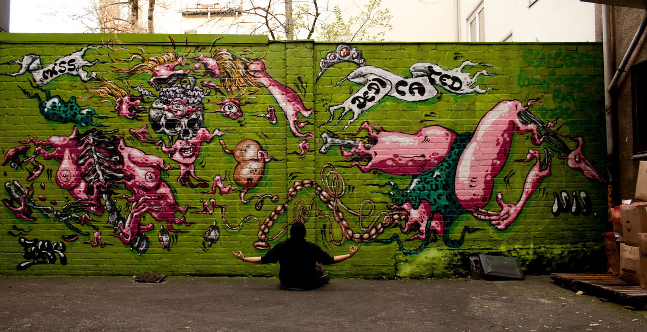 Graffiti Wall - Photo by Tokk