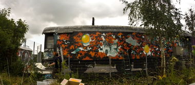 Graffiti Train - Photo by Tokk