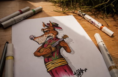 Graffiti Sketch - Photo by Tokk