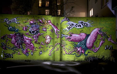 Graffiti Wall - Photo by Tokk (2015)