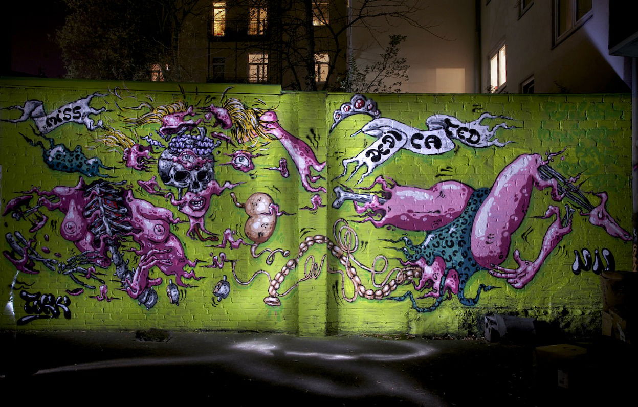 Graffiti Wall - Photo by Tokk (2015)