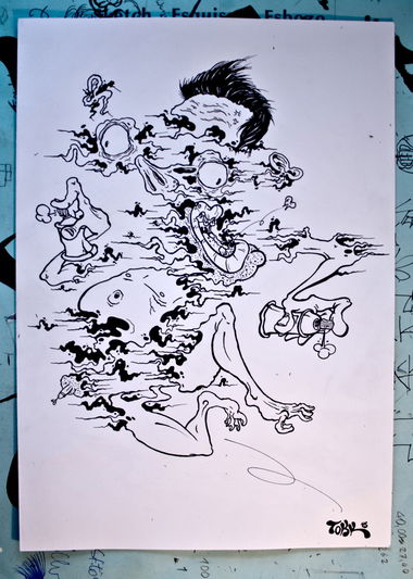 Graffiti Sketch - Photo by Tokk