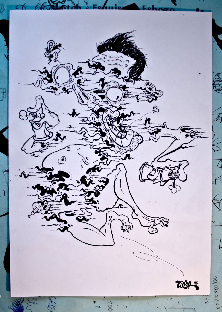 Graffiti Sketch - Photo by Tokk