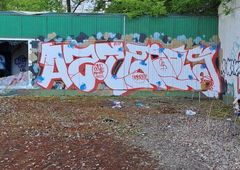 Graffiti Wall in Ustal miejsce - Photo by Tomcio (2023)